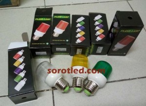 Lampu LED Blitz Kedap Kedip Berbagai Warna